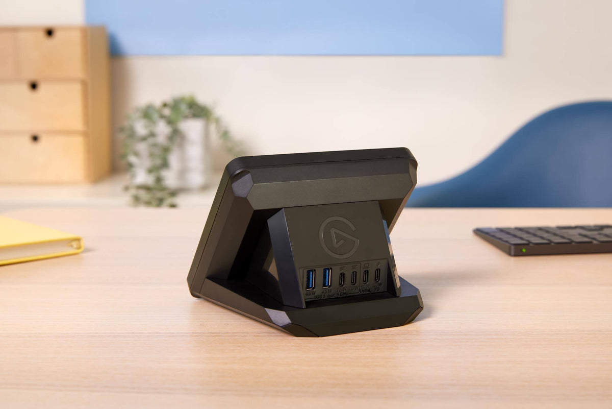 Elgato - USB Hub - For Stream Deck+ USB Microphone Interface and Customizable Audio Mixer - Black