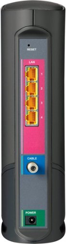 ARRIS - SURFboard DOCSIS 3.1 Cable Modem & Wi-Fi 6 Router Combo - Black