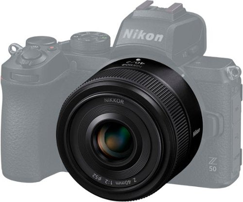 Nikon - NIKKOR Z 40mm f/2 Standard Prime Lens for Z Cameras - Black