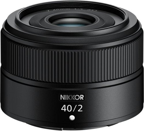 Nikon - NIKKOR Z 40mm f/2 Standard Prime Lens for Z Cameras - Black