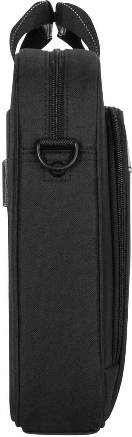 Targus - Classic Slim Briefcase for 15.6 Laptops - Black