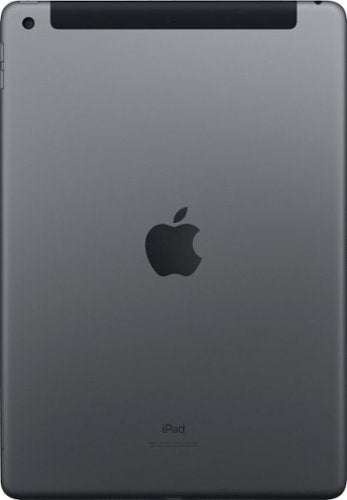 Apple - Geek Squad Certified Refurbished iPad (7th Gen) with Wi-Fi + Cellular - 32GB (Unlocked) - Space Gray