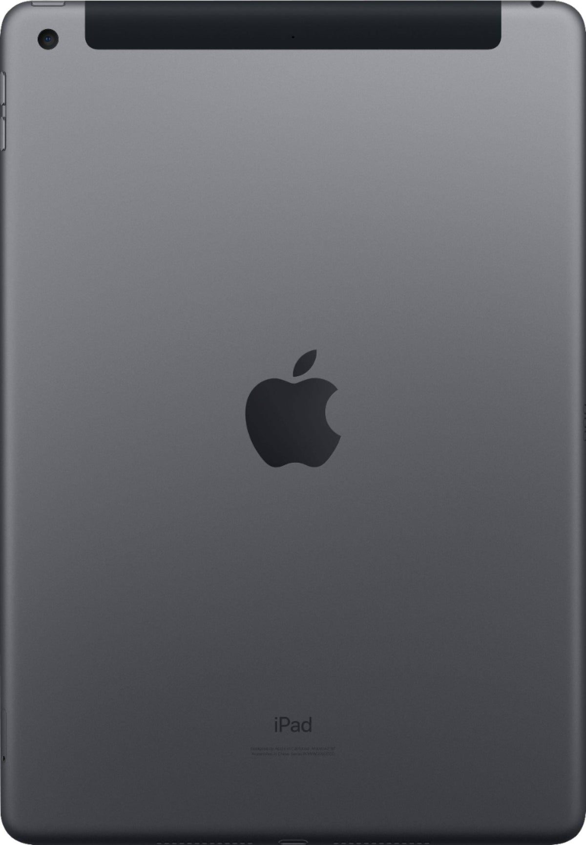 Apple - Geek Squad Certified Refurbished iPad (7th Gen) with Wi-Fi + Cellular - 32GB (Unlocked) - Space Gray