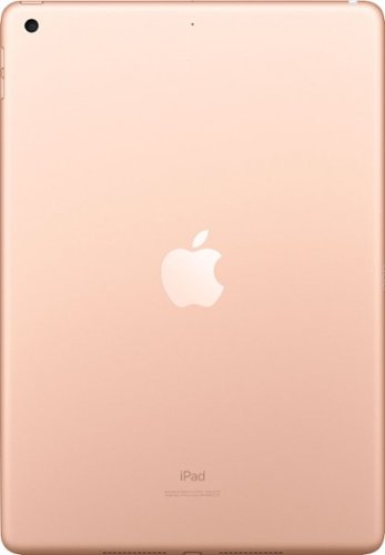 Apple - Geek Squad Certified Refurbished 10.2-Inch iPad (7th Generation) with Wi-Fi - 128GB - Gold