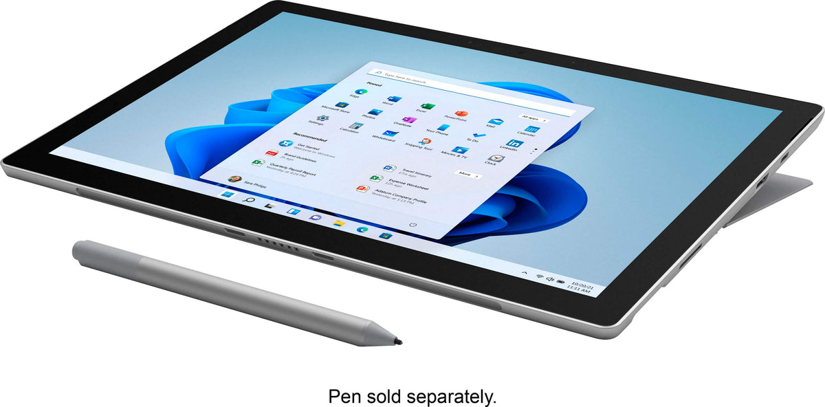 Microsoft - Geek Squad Certified Refurbished Surface Pro 7+ - 12.3” Touch-Screen - Intel Core i3 - 8GB Memory - Platinum