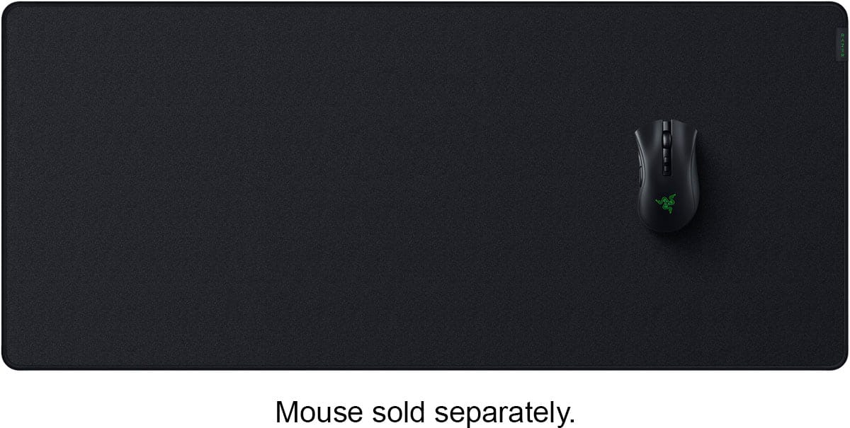 Razer - Strider Hybrid Gaming Mouse Pad (XXL) - Black