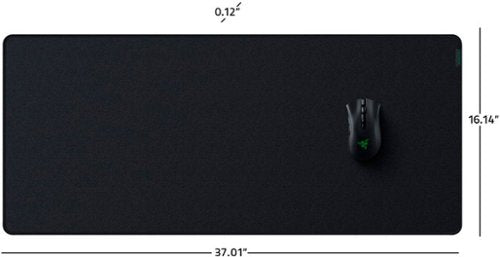 Razer - Strider Hybrid Gaming Mouse Pad (XXL) - Black