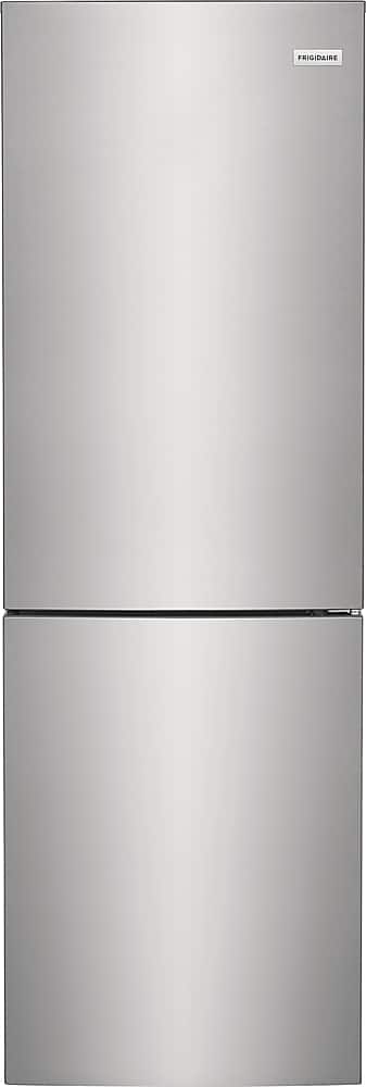 Frigidaire - 24 in. Wide 11.5 Cu. Ft. Garage Ready Bottom-Freezer Refrigerator - Fingerprint-Resistant Stainless Steel Look