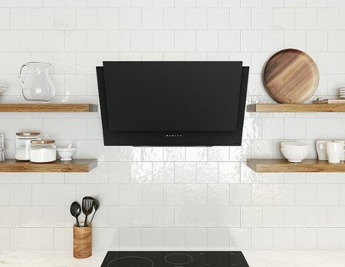 Zephyr - 36 inches - Convertible - Shell Range Hood - Matte Black