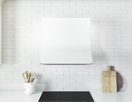 Zephyr - 36 inches - Convertible - Shell Range Hood - Matte White