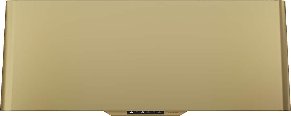 Zephyr - 36 inches - Convertible - Shell Range Hood - Satin Gold