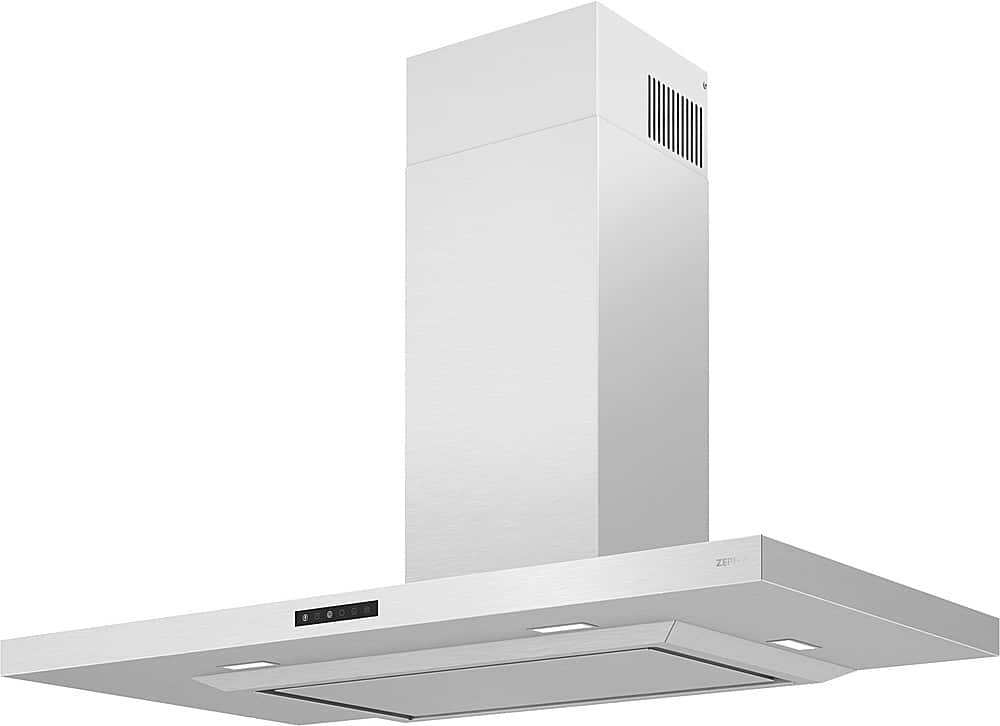 Zephyr - 42 inches - Convertible - Shell Range Hood - Stainless Steel