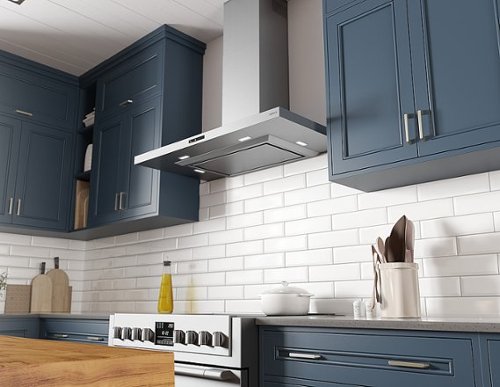 Zephyr - 42 inches - Convertible - Shell Range Hood - Stainless Steel