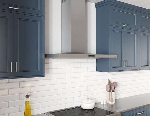 Zephyr - 42 inches - Convertible - Shell Range Hood - Stainless Steel