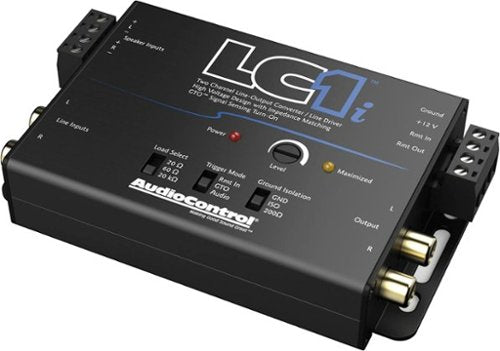 AudioControl - 2-Channel Active Line Output Converter and Line Driver - Black