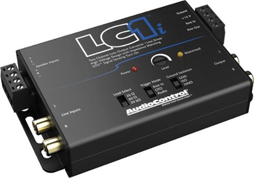 AudioControl - 2-Channel Active Line Output Converter and Line Driver - Black