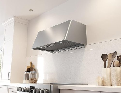 Zephyr - Accent Rail in Satin Gold for DME Range Hood - Stainless Steel