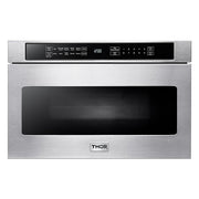 Thor Kitchen - 1.2 cu.ft. Built-in Microwave Drawer - Stainless Steel