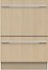 Fisher & Paykel - 24" Top Control Built-in Stainless Steel Tub Dishwasher with Integrated Double DishDrawer 44dBA - Custom Panel Ready
