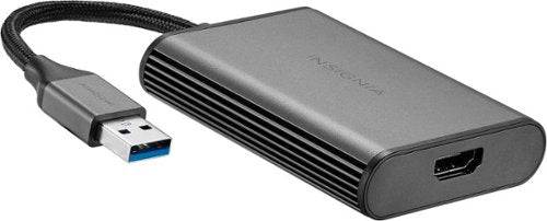 Insignia™ - USB to HDMI Adapter - Black