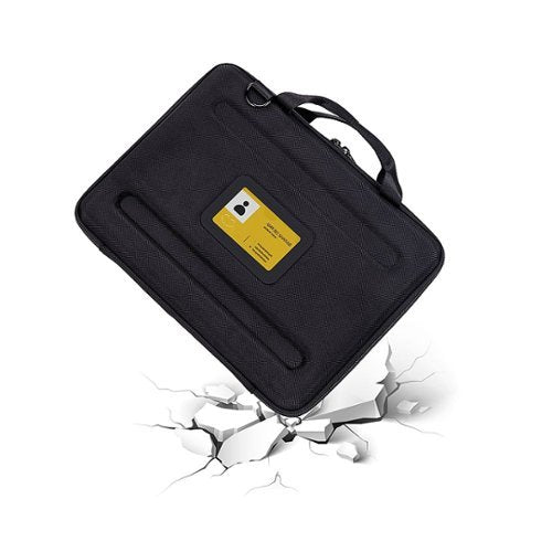 Techprotectus - Work-In Case w/Pocket-for 13-15 inch Chromebook/MacBook/Laptop