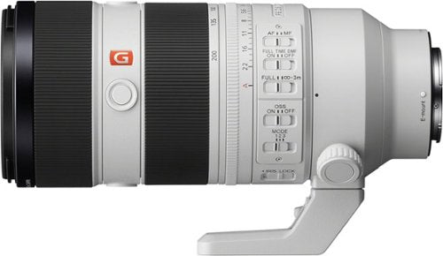 Sony - FE 70-200mm F2.8 GM OSS II Full-Frame Telephoto Zoom G Master Lens for E-mount Cameras - White