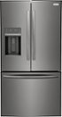 Frigidaire - Gallery 36 in. Wide 27.8 Cu. Ft. French Door Refrigerator - Black Stainless Steel