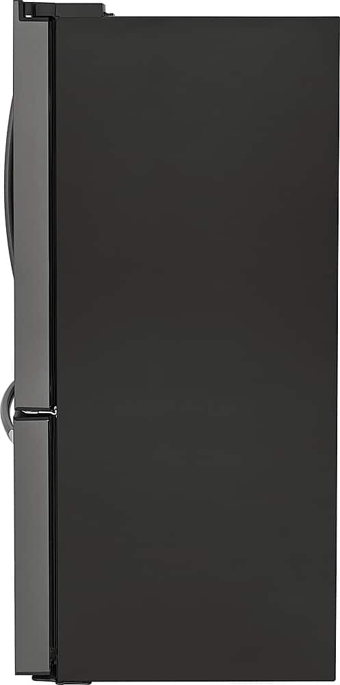 Frigidaire - Gallery 36 in. Wide 27.8 Cu. Ft. French Door Refrigerator - Black Stainless Steel