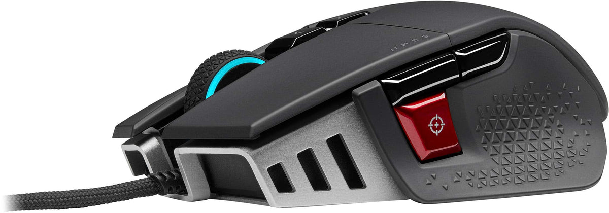 CORSAIR - M65 RGB Ultra Tunable Wired FPS Optical Gaming Mouse with Adjustable Weights - Wired - Black