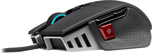 CORSAIR - M65 RGB Ultra Tunable Wired FPS Optical Gaming Mouse with Adjustable Weights - Wired - Black