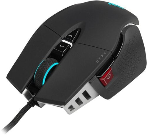 CORSAIR - M65 RGB Ultra Tunable Wired FPS Optical Gaming Mouse with Adjustable Weights - Wired - Black