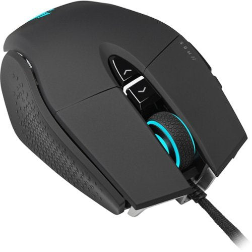 CORSAIR - M65 RGB Ultra Tunable Wired FPS Optical Gaming Mouse with Adjustable Weights - Wired - Black