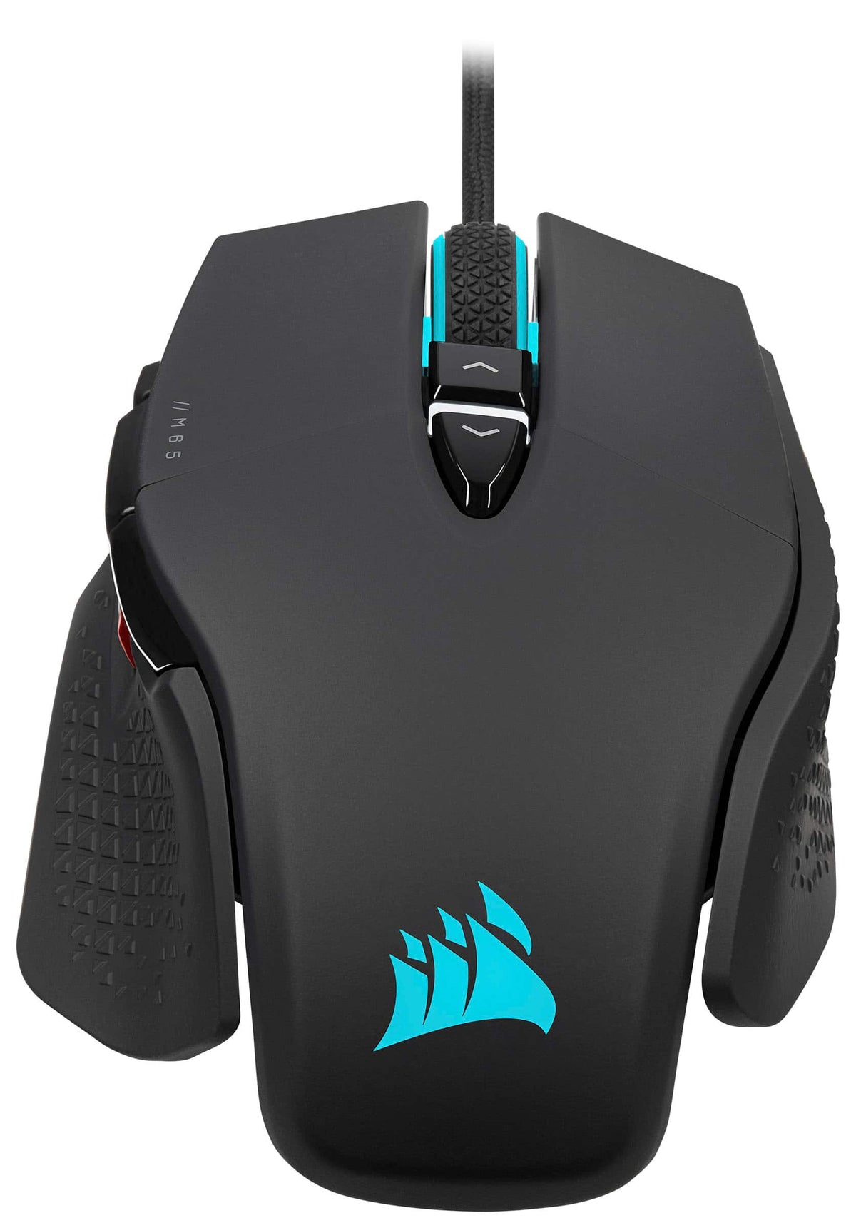 CORSAIR - M65 RGB Ultra Tunable Wired FPS Optical Gaming Mouse with Adjustable Weights - Wired - Black