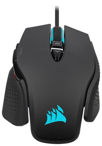 CORSAIR - M65 RGB Ultra Tunable Wired FPS Optical Gaming Mouse with Adjustable Weights - Wired - Black