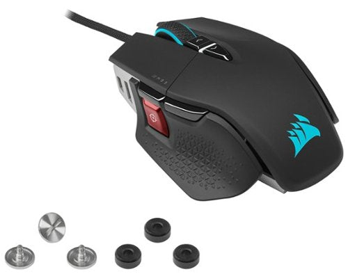 CORSAIR - M65 RGB Ultra Tunable Wired FPS Optical Gaming Mouse with Adjustable Weights - Wired - Black