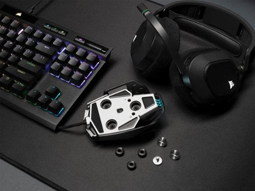 CORSAIR - M65 RGB Ultra Tunable Wired FPS Optical Gaming Mouse with Adjustable Weights - Wired - Black
