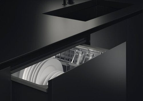 Fisher & Paykel - Integrated Single DishDrawer, Top Control, Tall, Stainelss Interior, Panel Ready 43 dba - Multi