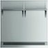 Fisher & Paykel - 30 in. x 30 in. Combustible Wall in Stainless Steel for Dual Fuel and Induction Models (RDV3/RIV3/RHV3) Only - Silver