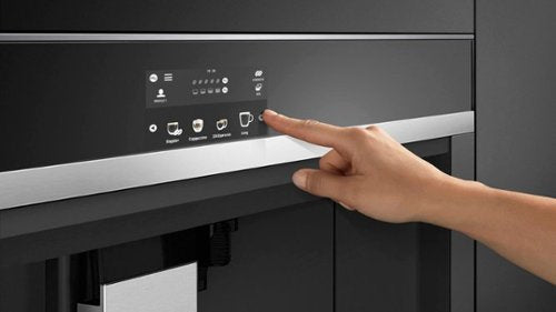 Fisher & Paykel - Single Serve Built-in Coffee Maker and Espresso Machine - Stainless Steel