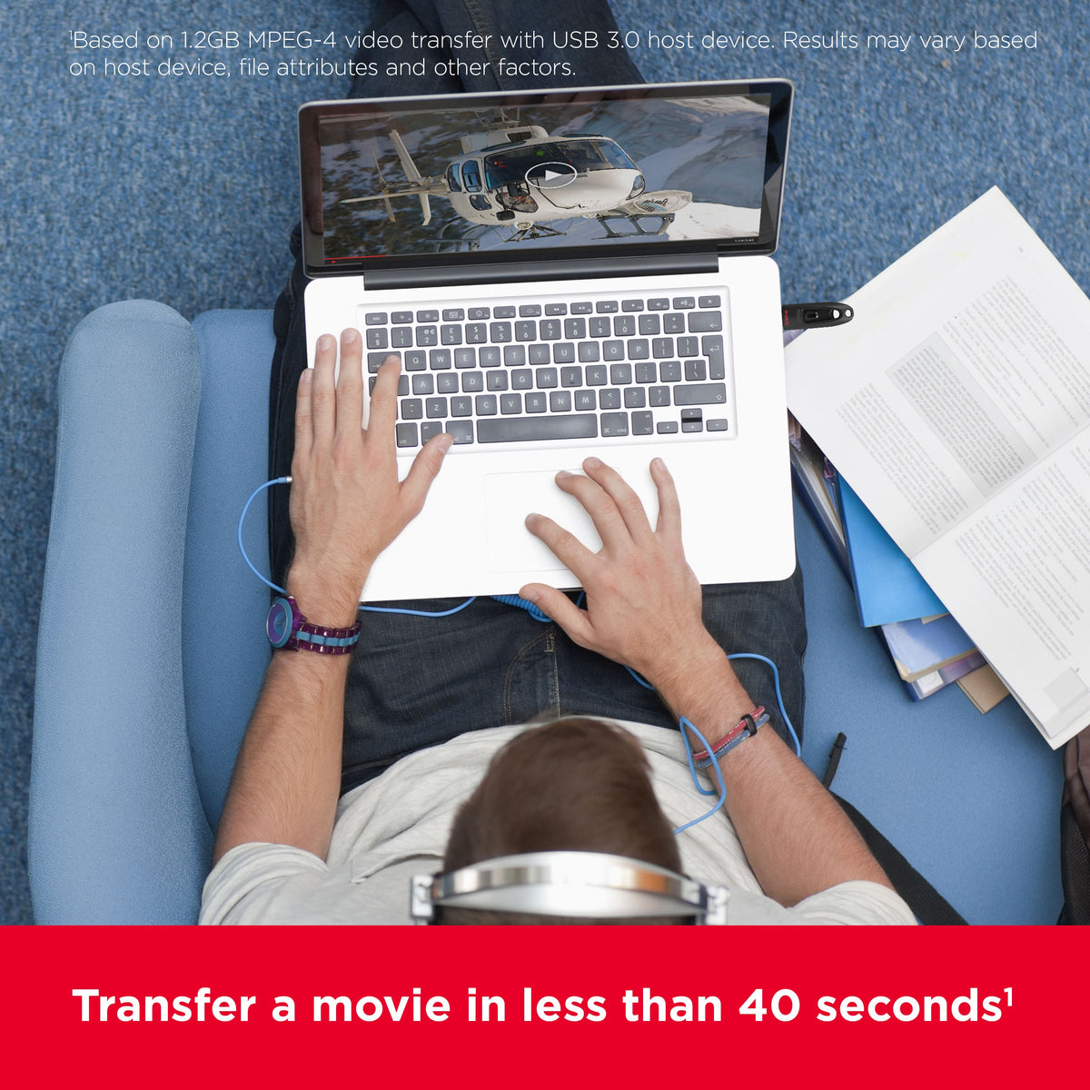 SANDISK - Ultra 64GB USB 3.0 Flash Drive with Hardware Encryption (2-Pack) - Black
