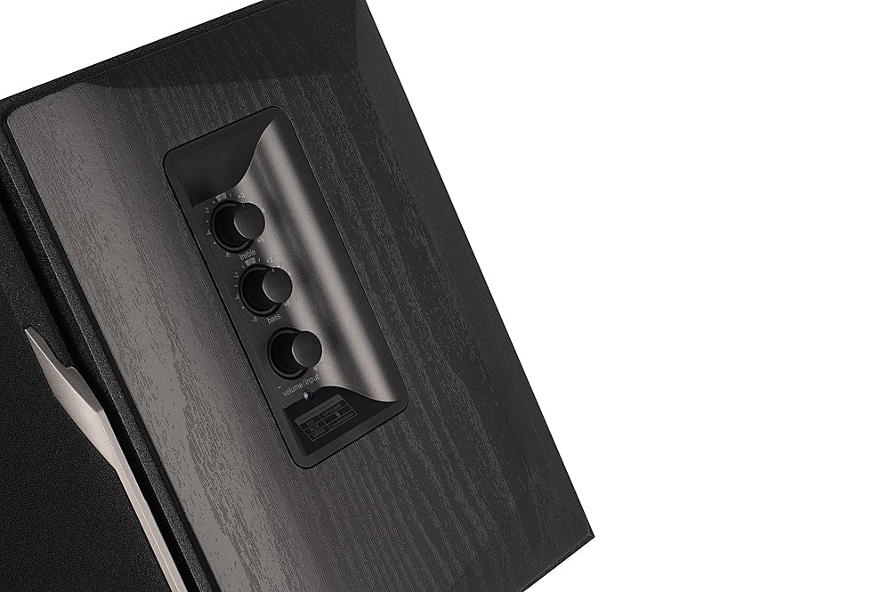 Edifier - R1380T Active Bookshelf Speakers, Computer Speakers – Dual RCA inputs - 2.0 Studio Monitor Speaker - Black