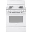 GE - 30 in. Wide 4 Elements 5.0 Cu. Ft. Freestanding Electric Range - White