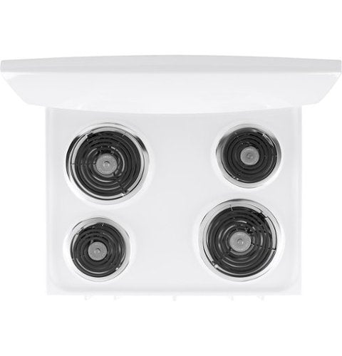 GE - 30 in. Wide 4 Elements 5.0 Cu. Ft. Freestanding Electric Range - White