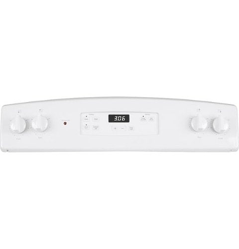 GE - 30 in. Wide 4 Elements 5.0 Cu. Ft. Freestanding Electric Range - White