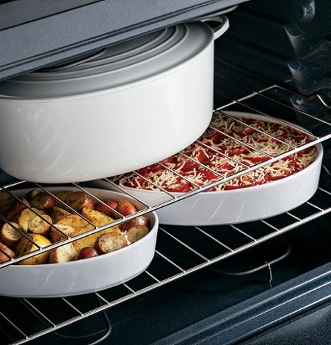GE - 30 in. Wide 4 Elements 5.0 Cu. Ft. Freestanding Electric Range - White