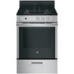 GE - 24 in. Wide 4 Burners 2.9 Cu. Ft. Freestanding Gas Range - Stainless Steel