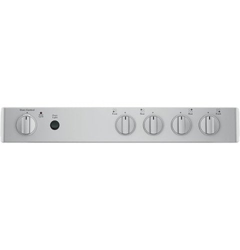 GE - 24 in. Wide 4 Burners 2.9 Cu. Ft. Freestanding Gas Range - Stainless Steel