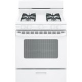 Hotpoint - 30 in. Wide 4 Burners 30 in. Wide 4 burner 4.8 Cu. Ft. Freestanding Gas Range - White