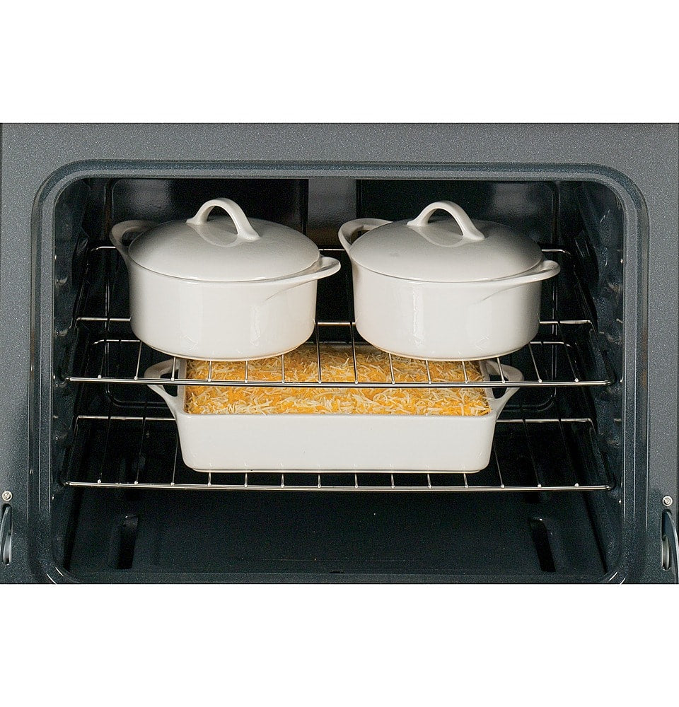 Hotpoint - 30 in. Wide 4 Burners 30 in. Wide 4 burner 4.8 Cu. Ft. Freestanding Gas Range - White