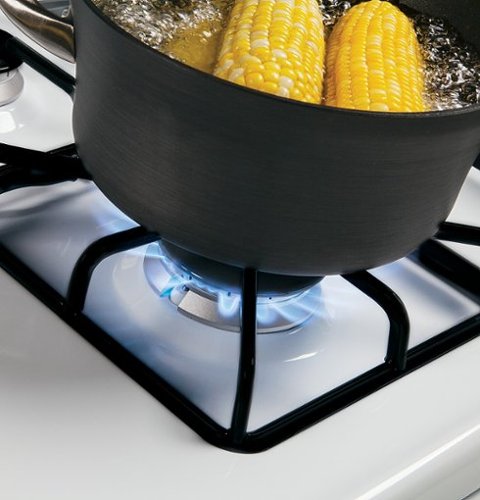 Hotpoint - 30 in. Wide 4 Burners 30 in. Wide 4 burner 4.8 Cu. Ft. Freestanding Gas Range - White